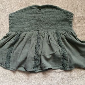 Women’s Green Crop Top
